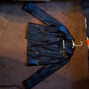 Leather jacket